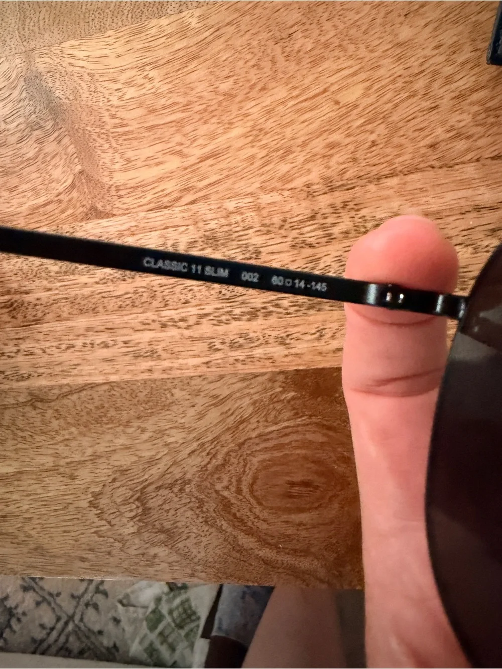 Saint Laurent Men's Black Aviator Sunglasses - Classic Metal Frame